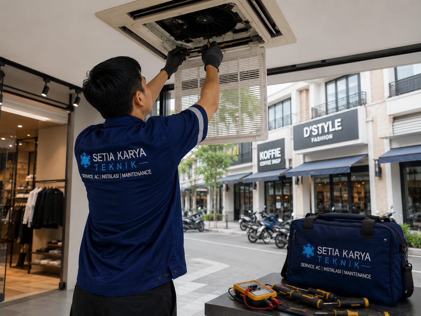 service ac ruko