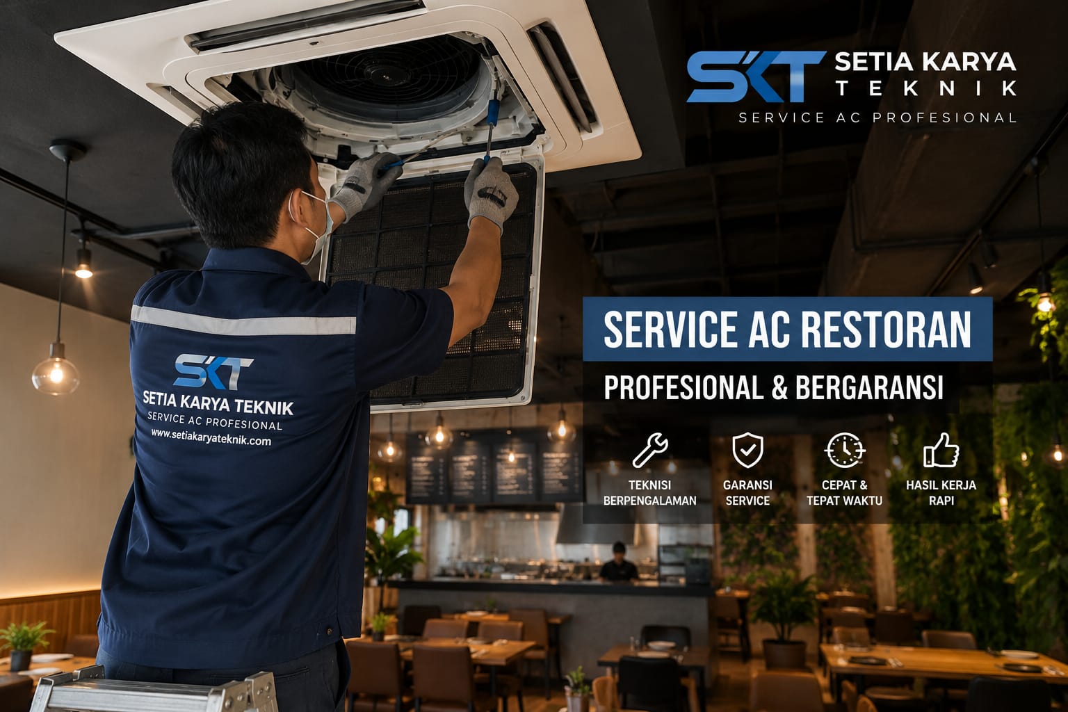 service ac restoran