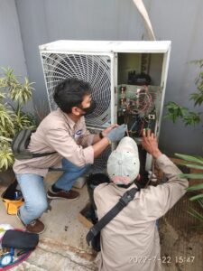 service ac split duct